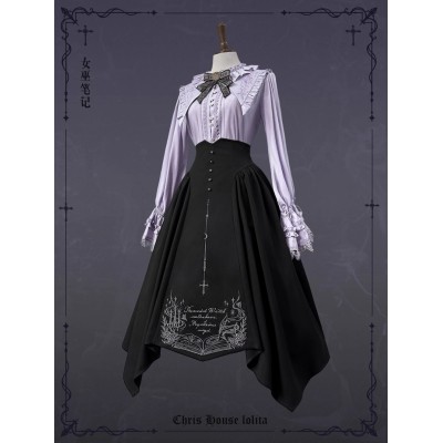Chris House Witch Notes Collar Blouses Vest Corset Skirt and JSK(Reservation/Full Payment Without Shipping)